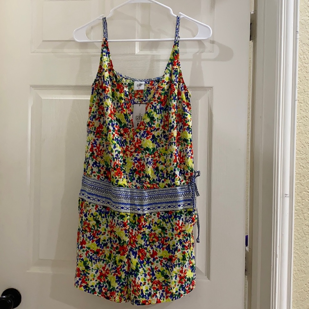 NEVER WORN CABI ROMPER W/ TAGS